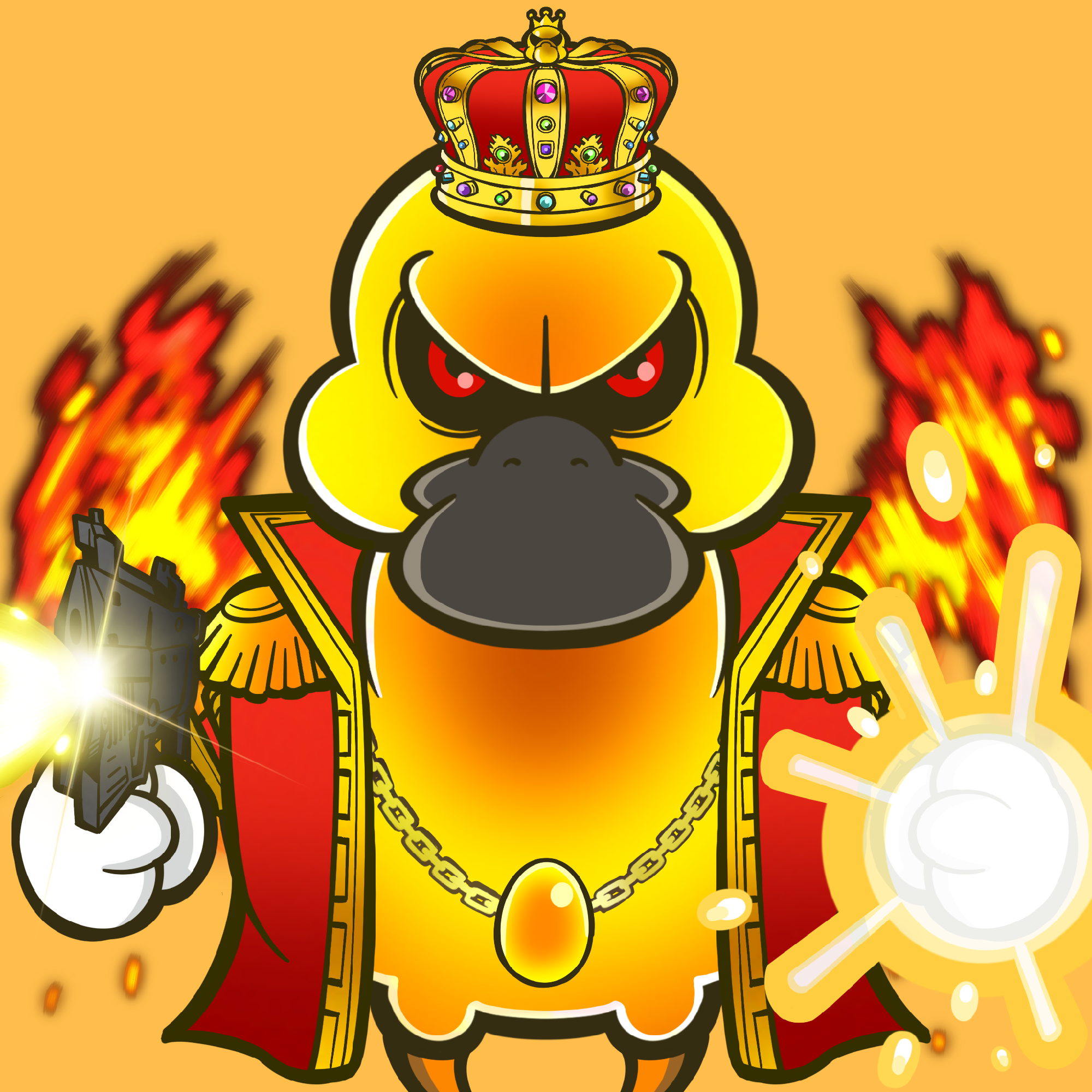 Goosea red eye gold #267
