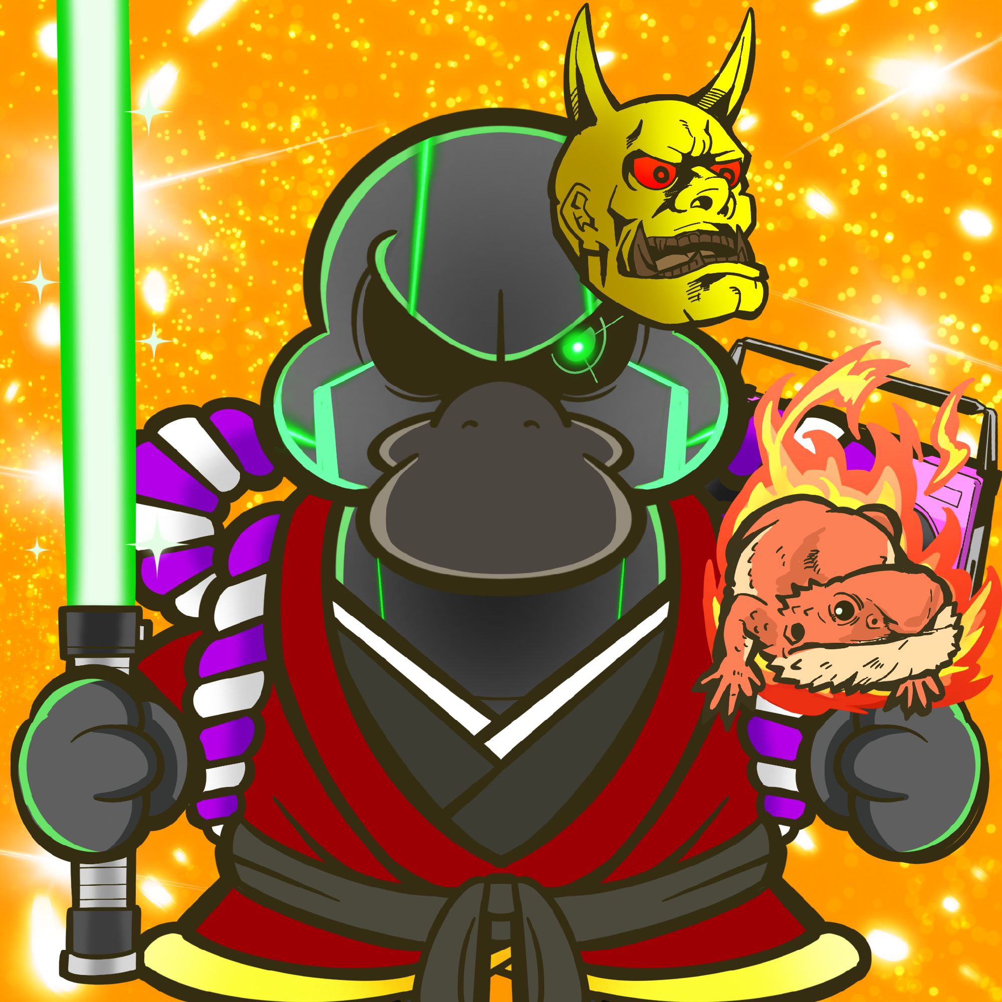 Goosea black cyborg #359