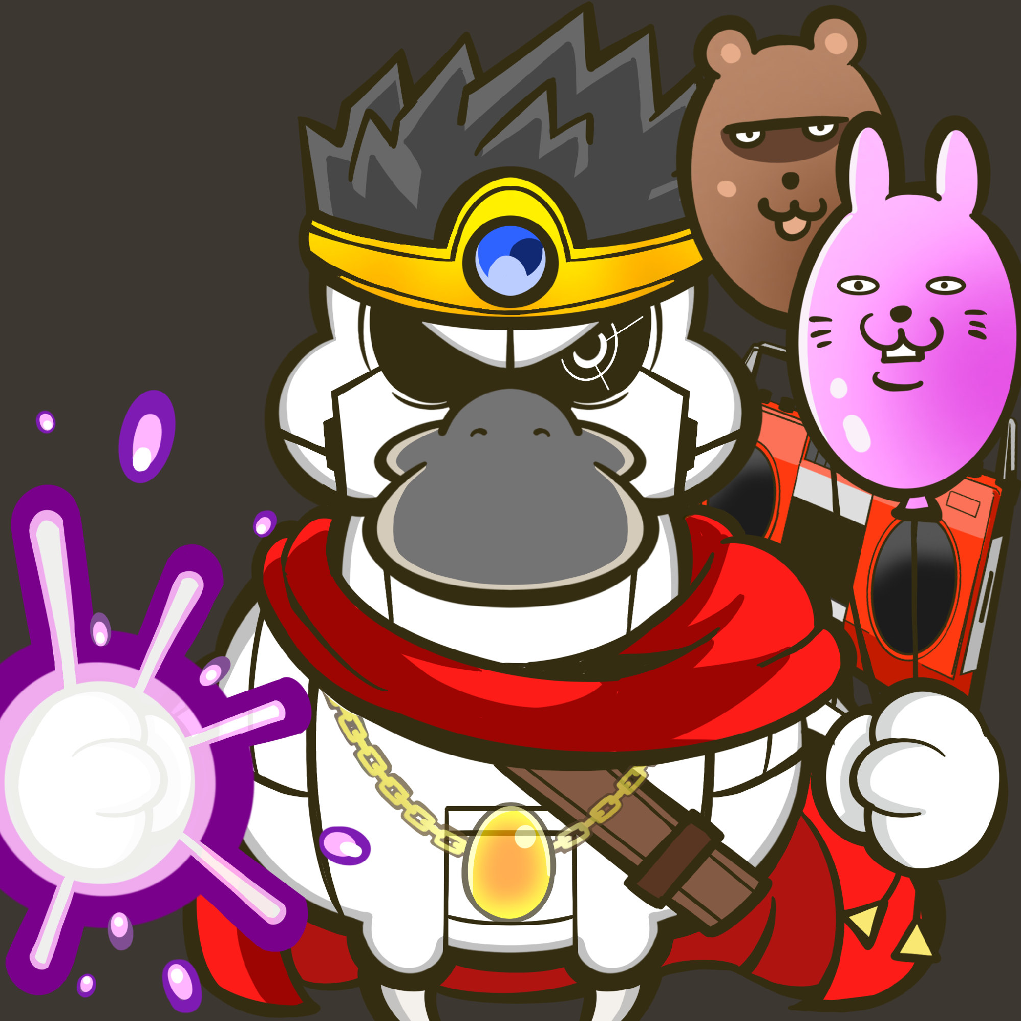 Goosea white cyborg #473