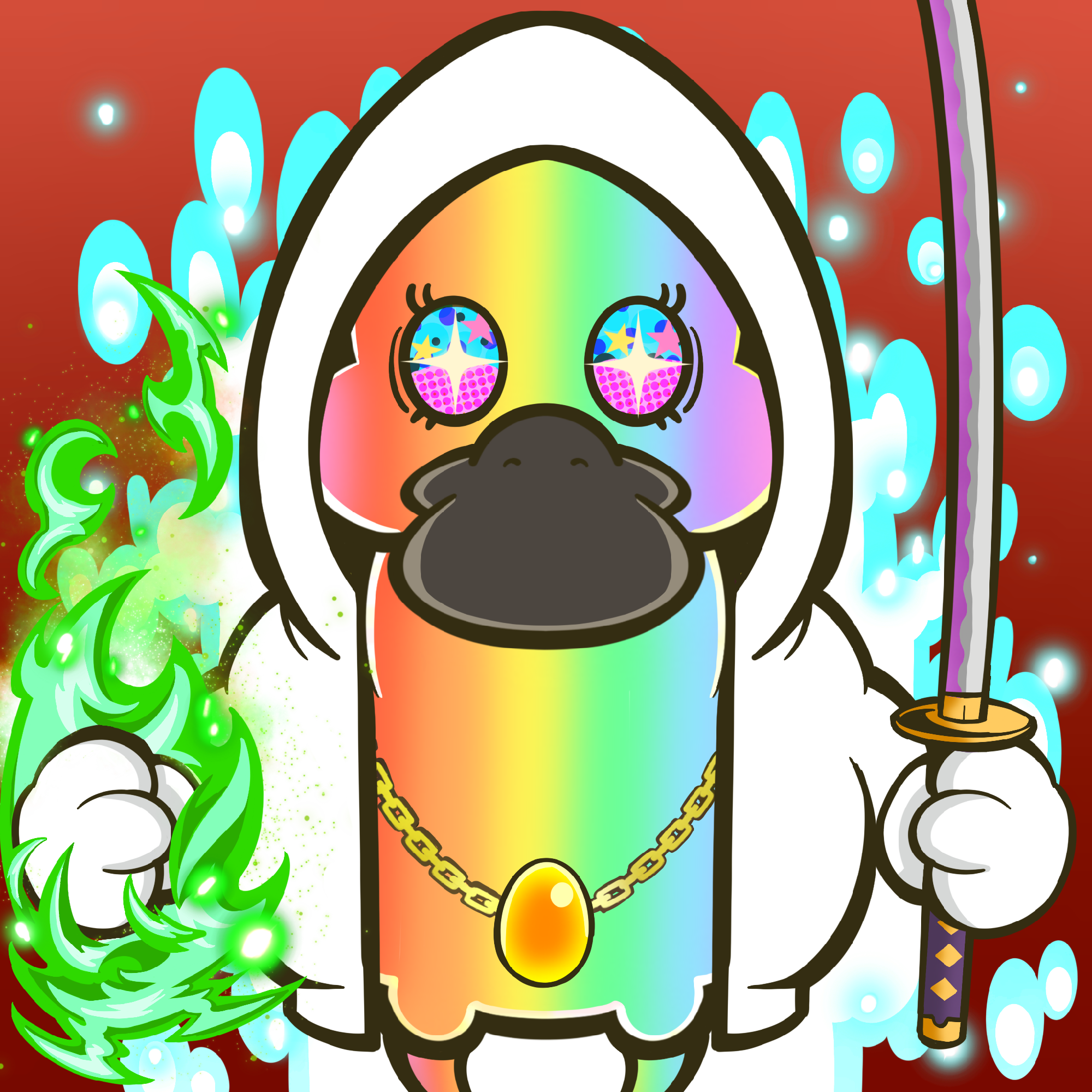 Goosea cute rainbow #498