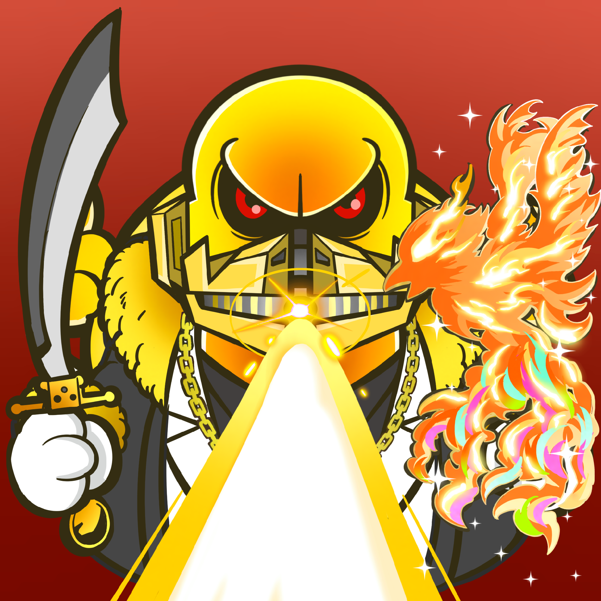 Goosea red eye gold #59