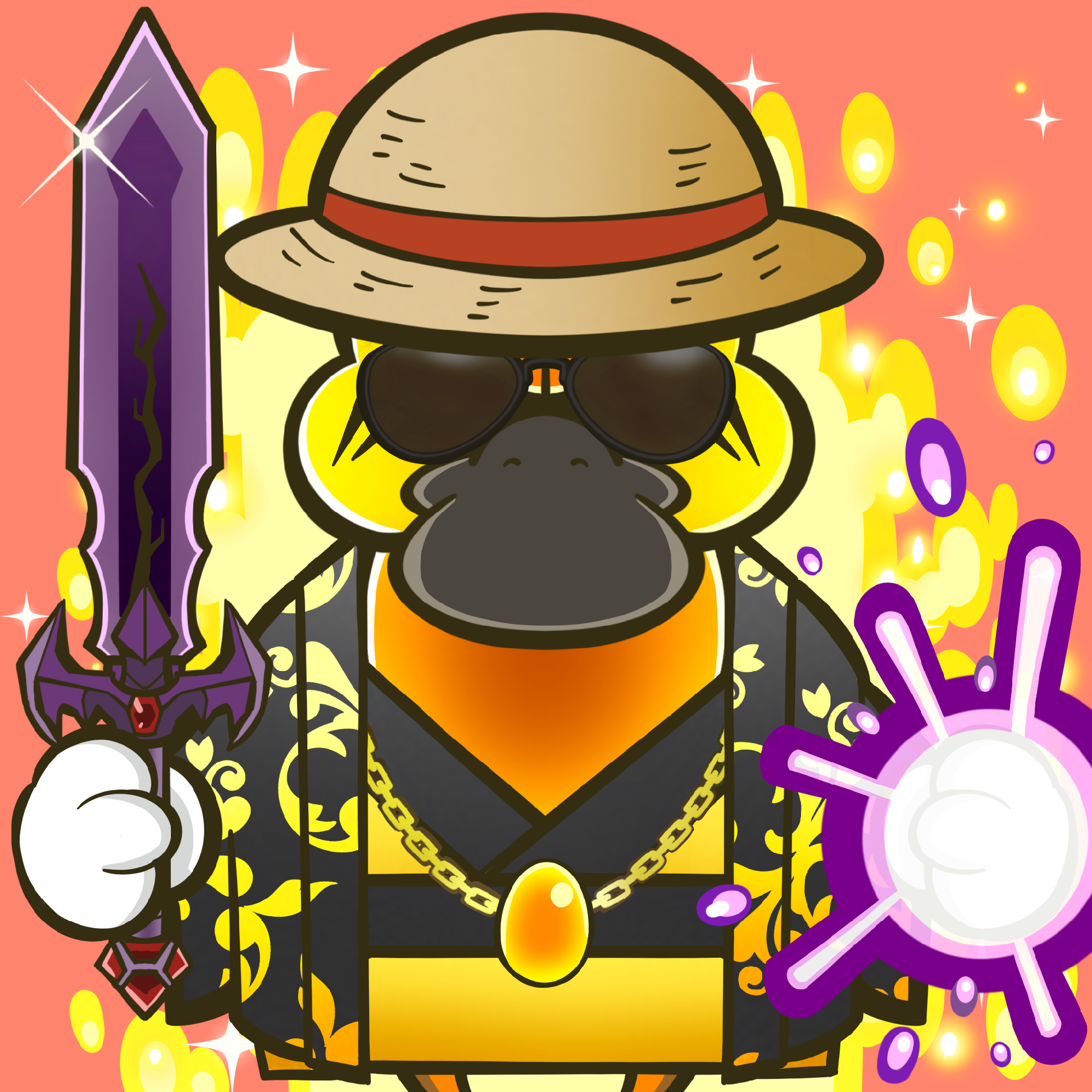 Goosea beast gold #7