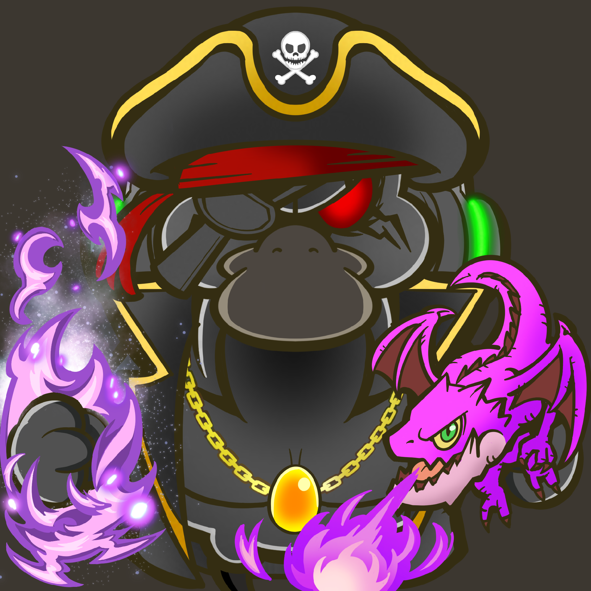Goosea beast black #74